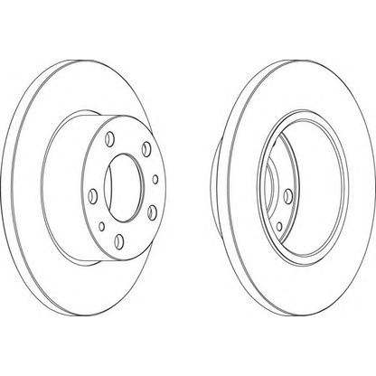 Фото Тормозной диск FERODO FCR195A