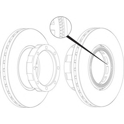 Фото Тормозной диск FERODO FCR200A