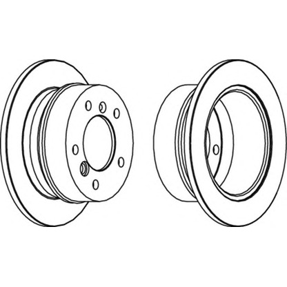 Photo Brake Disc FERODO FCR230A