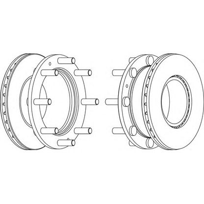 Фото Тормозной диск FERODO FCR307A