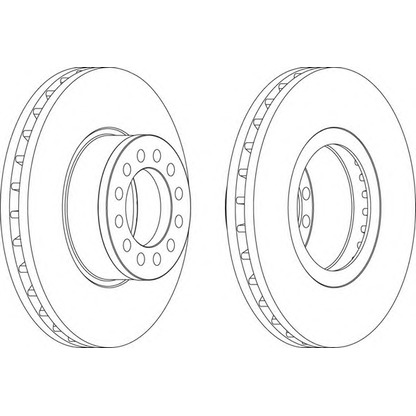 Photo Brake Disc FERODO FCR331A