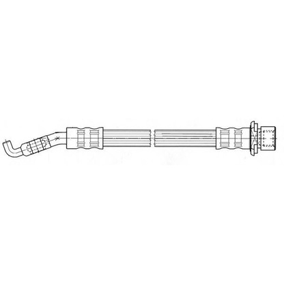 Zdjęcie Przewód hamulcowy elastyczny FERODO FHY2617