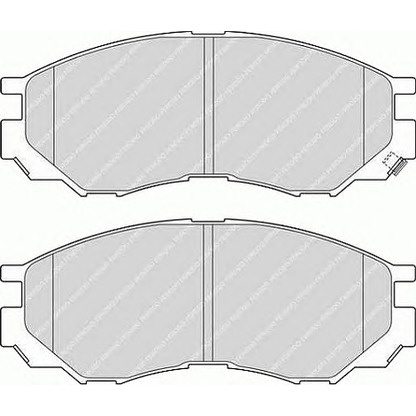 Photo Brake Pad Set, disc brake FERODO FSL1422