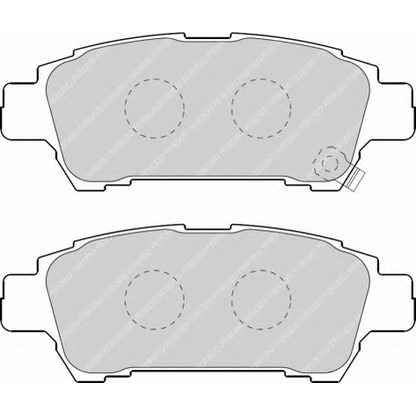 Photo Brake Pad Set, disc brake FERODO FSL1530