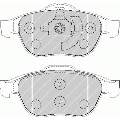 Photo Brake Pad Set, disc brake FERODO FSL1541