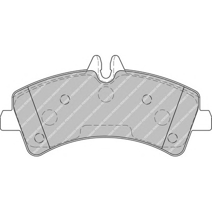 Photo Brake Pad Set, disc brake FERODO FSL1779