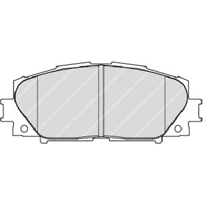 Photo Brake Pad Set, disc brake FERODO FSL1829