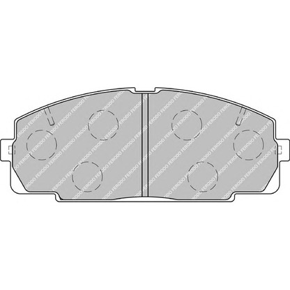 Foto Kit pastiglie freno, Freno a disco FERODO FSL1884