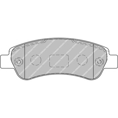 Photo Brake Pad Set, disc brake FERODO FSL1927