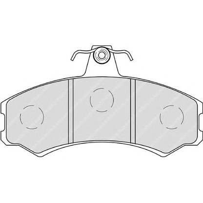 Photo Brake Pad Set, disc brake FERODO FSL4225