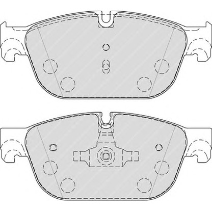 Photo Kit de plaquettes de frein, frein à disque FERODO FSL4313