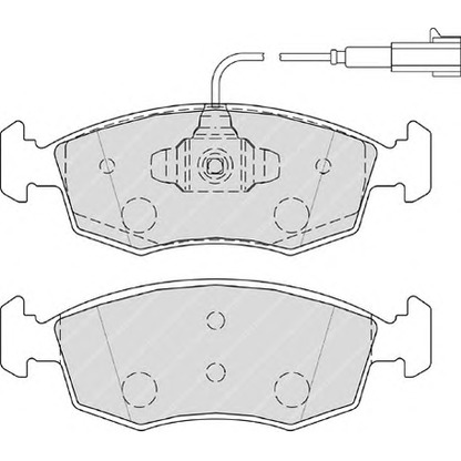 Photo Brake Pad Set, disc brake FERODO FSL4353