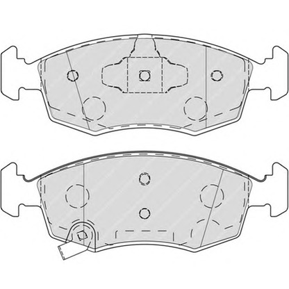 Photo Brake Pad Set, disc brake FERODO FSL4400