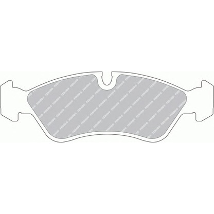 Photo Brake Pad Set, disc brake FERODO FSL584