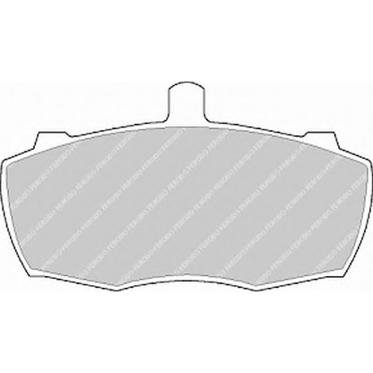 Photo Brake Pad Set, disc brake FERODO FSL836