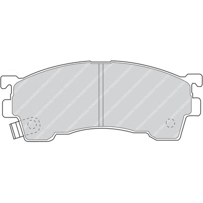 Photo Brake Pad Set, disc brake FERODO FSL984