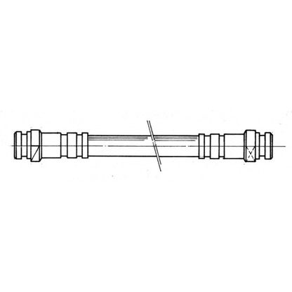Zdjęcie Przewód hamulcowy elastyczny FERODO FHY2943