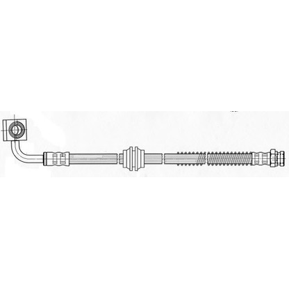 Zdjęcie Przewód hamulcowy elastyczny FERODO FHY3220