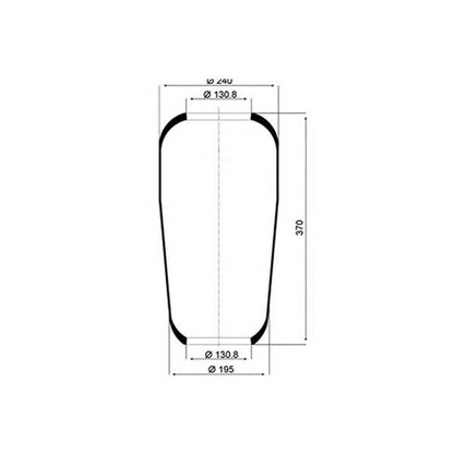 Photo Soufflet à air, suspension pneumatique PE Automotive 08401050A