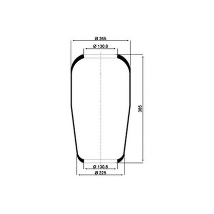 Foto Soffietto, Sospensione pneumatica PE Automotive 08402810A