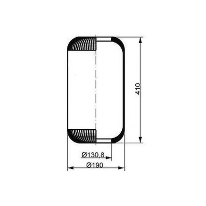 Фото Кожух пневматической рессоры PE Automotive 08407710A