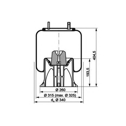 Photo Soufflet à air, suspension pneumatique PE Automotive 08417311A