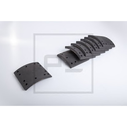 Photo Brake Lining Kit, drum brake PE Automotive 08610620A