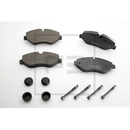 Photo Brake Pad Set, disc brake PE Automotive 08632500A