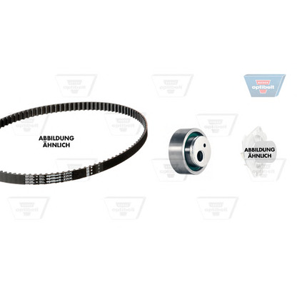 Photo Water Pump & Timing Belt Kit OPTIBELT KT1068W2