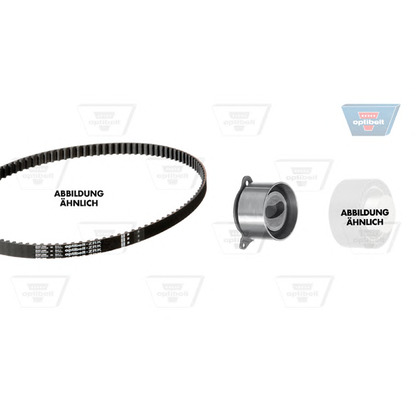 Photo Timing Belt Kit OPTIBELT KT1165