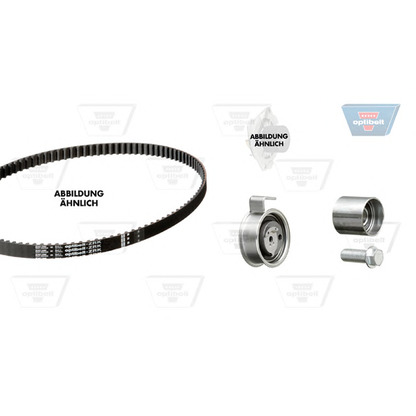 Photo Water Pump & Timing Belt Kit OPTIBELT KT1232W2