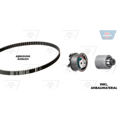 Photo Timing Belt Kit OPTIBELT KT1237