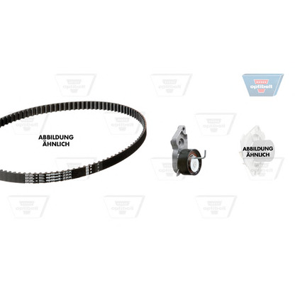 Photo Water Pump & Timing Belt Kit OPTIBELT KT1297W1