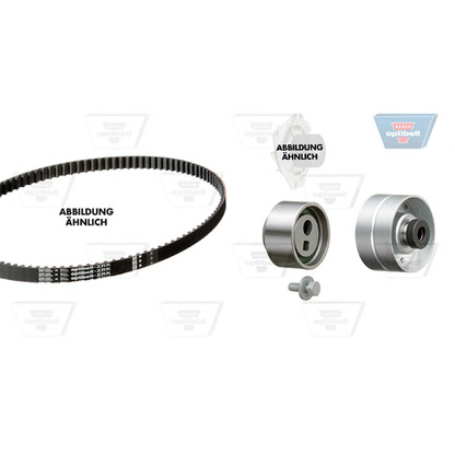 Photo Water Pump & Timing Belt Kit OPTIBELT KT1327W1