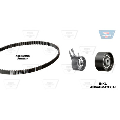 Photo Timing Belt Kit OPTIBELT KT1328