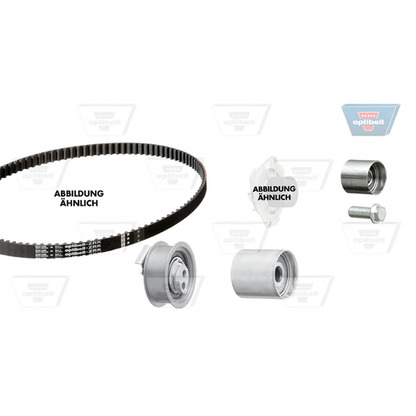 Photo Water Pump & Timing Belt Kit OPTIBELT KT1432W1