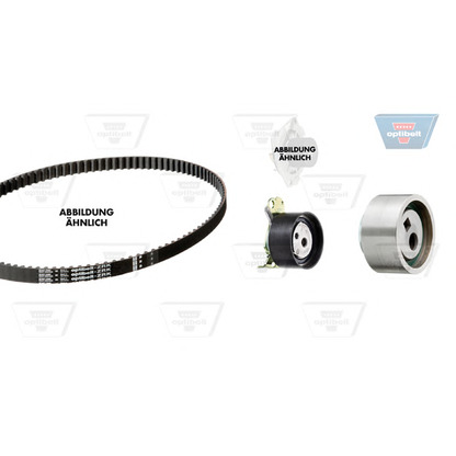 Photo Water Pump & Timing Belt Kit OPTIBELT KT1534W1