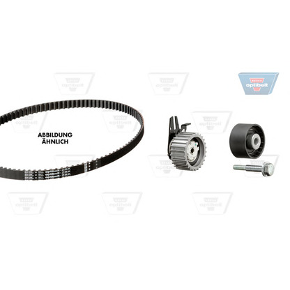 Photo Timing Belt Kit OPTIBELT KT1548