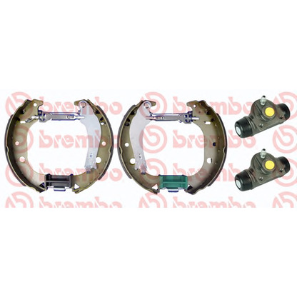 Zdjęcie Zesatw szczęk hamulcowych BREMBO K23059