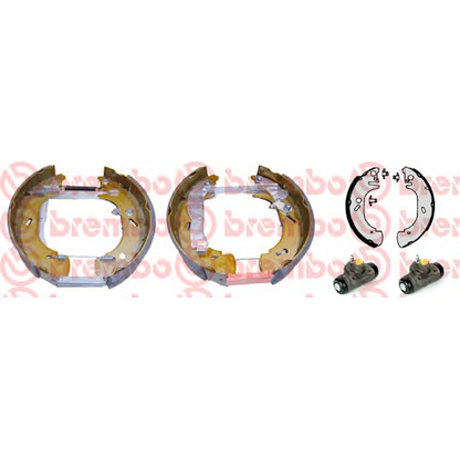 Photo Brake Shoe Set BREMBO K24037