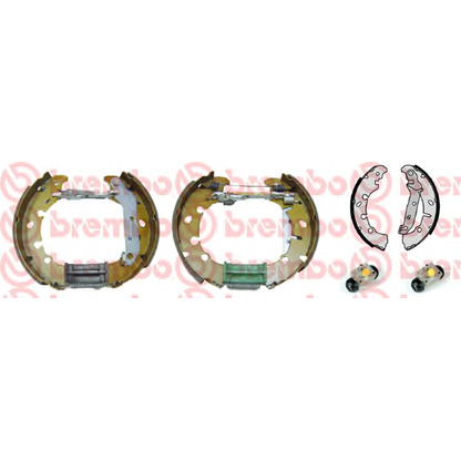 Foto Bremsbackensatz BREMBO K24061