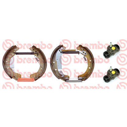 Фото Комплект тормозных колодок BREMBO K59037