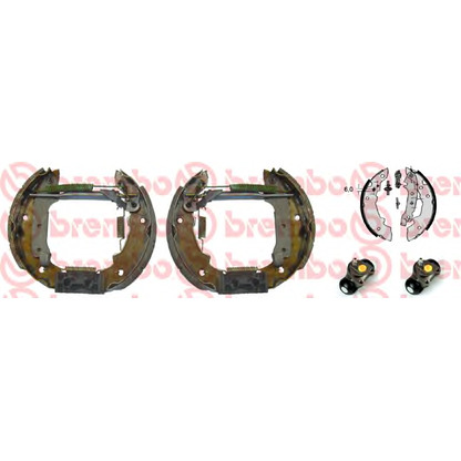 Photo Brake Shoe Set BREMBO K61025