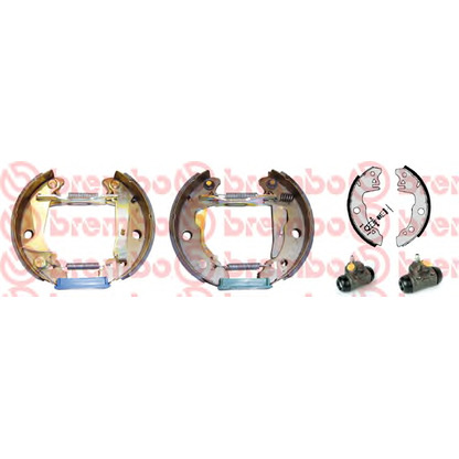 Photo Brake Set, drum brakes BREMBO K68014