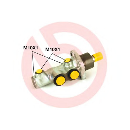 Фото Главный тормозной цилиндр BREMBO M23022