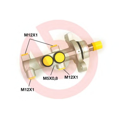 Фото Главный тормозной цилиндр BREMBO M61028