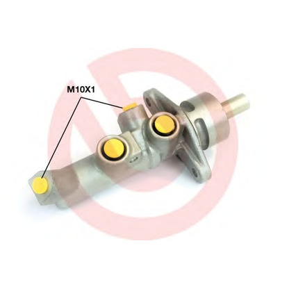 Photo Brake Master Cylinder BREMBO M83018