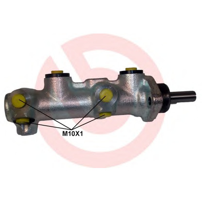 Photo Cylindre émetteur, embrayage BREMBO MA6001