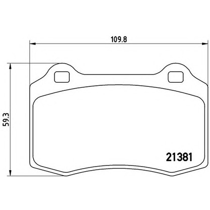 Foto Kit pastiglie freno, Freno a disco BREMBO P24073