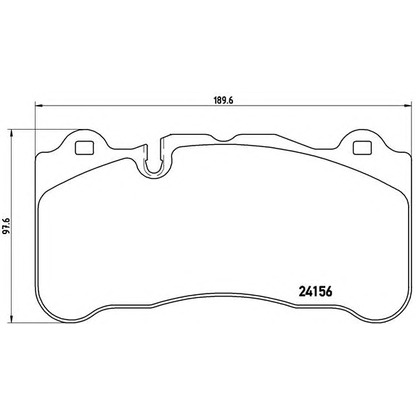 Foto Juego de pastillas de freno BREMBO P50078